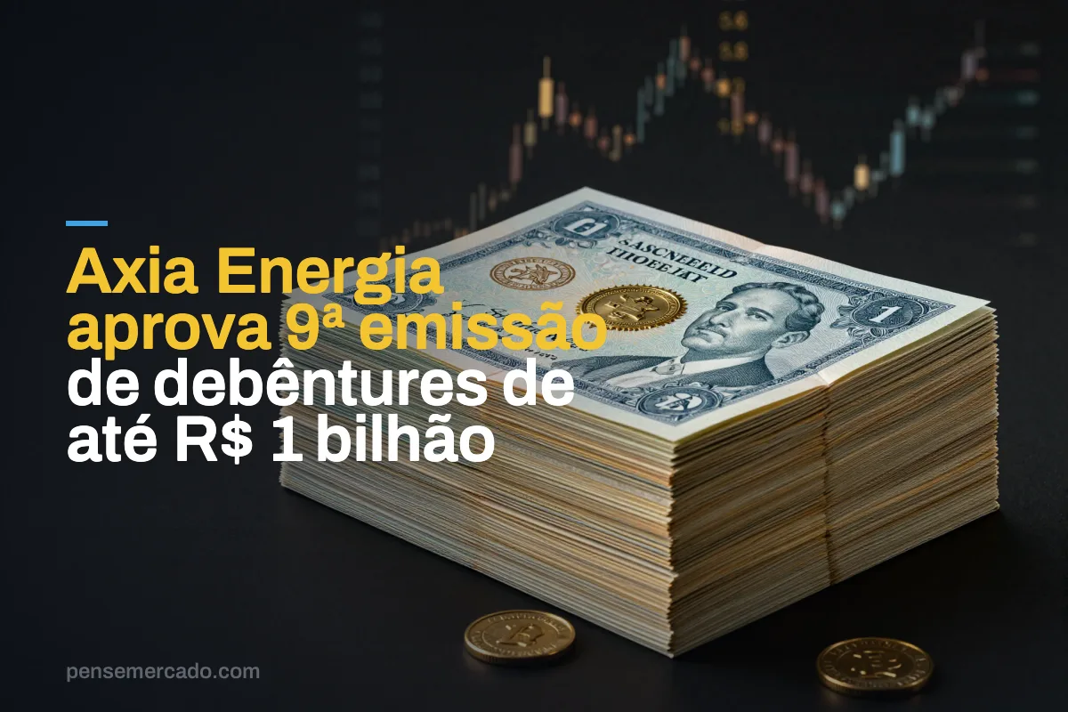 Axia Energia aprova 9ª emissão de debêntures de até R$ 1 bilhão