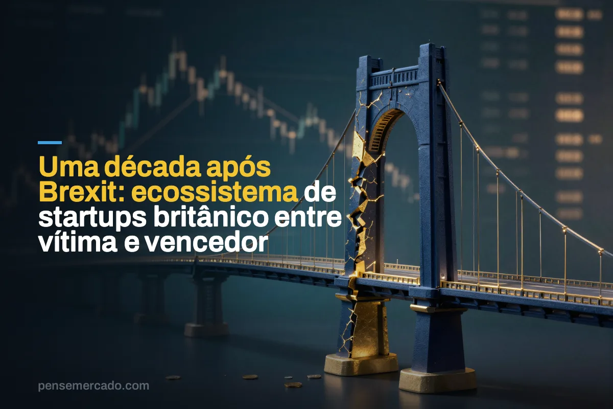 Uma década após Brexit: ecossistema de startups britânico entre vítima e vencedor