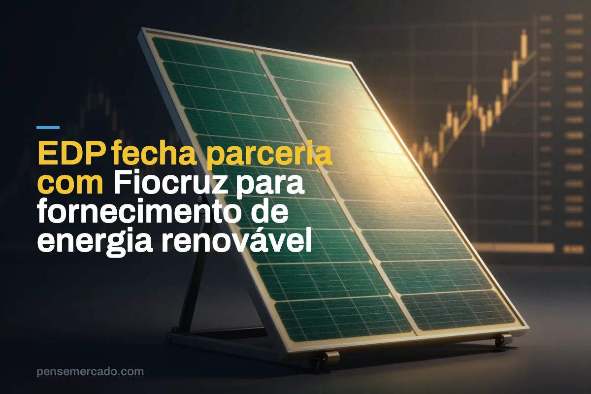 EDP fecha parceria com Fiocruz para fornecimento de energia renovável