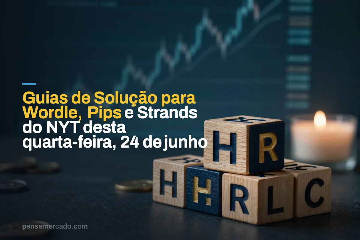Guias de Solução para Wordle, Pips e Strands do NYT desta quarta-feira, 24 de junho