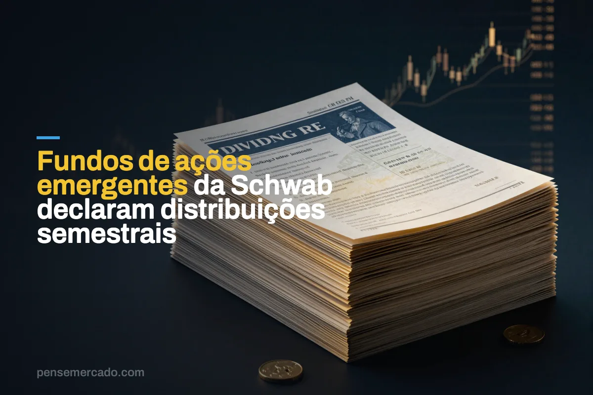 Fundos de ações emergentes da Schwab declaram distribuições semestrais