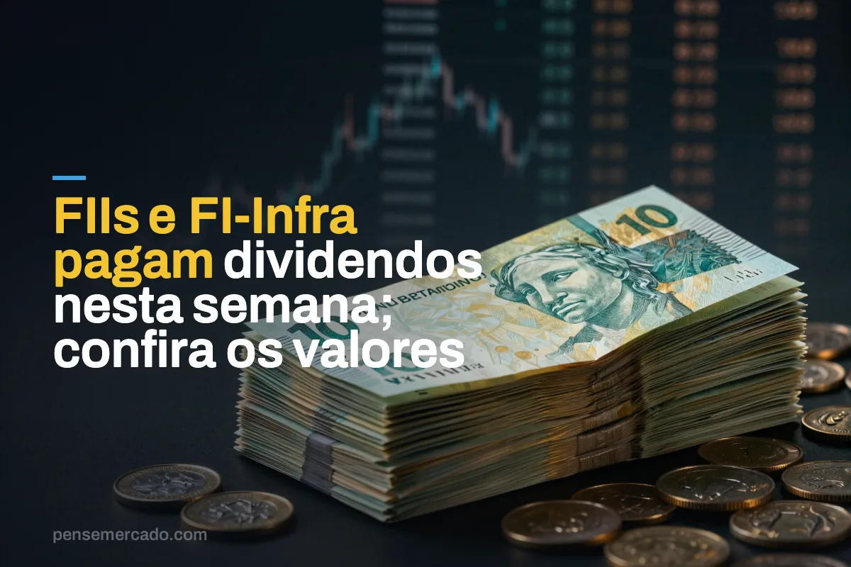 FIIs e FI-Infra pagam dividendos nesta semana; confira os valores