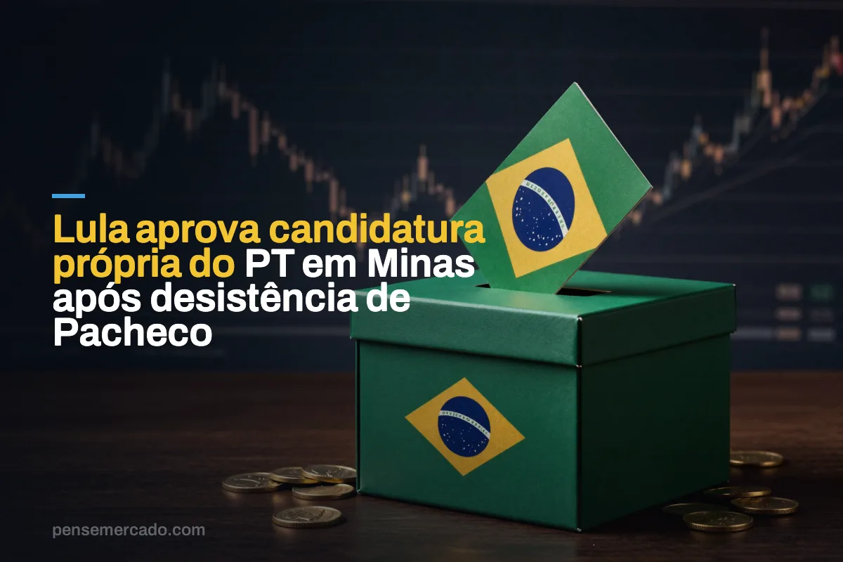 Lula aprova candidatura própria do PT em Minas após desistência de Pacheco