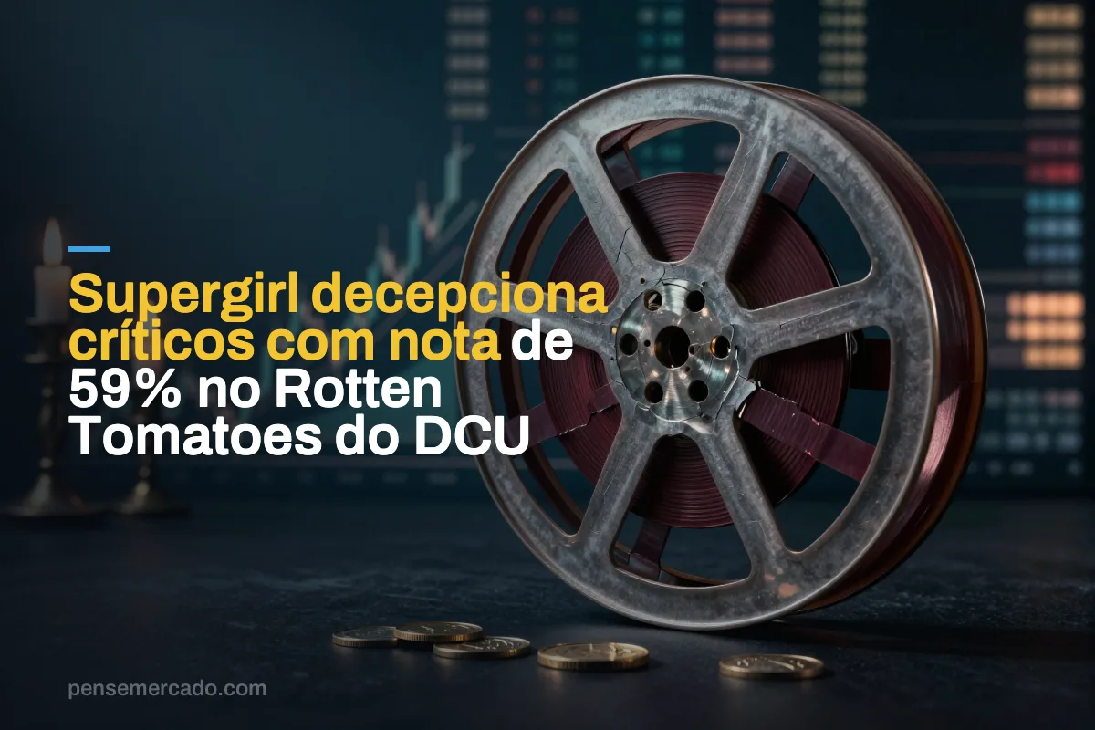 Supergirl decepciona críticos com nota de 59% no Rotten Tomatoes do DCU
