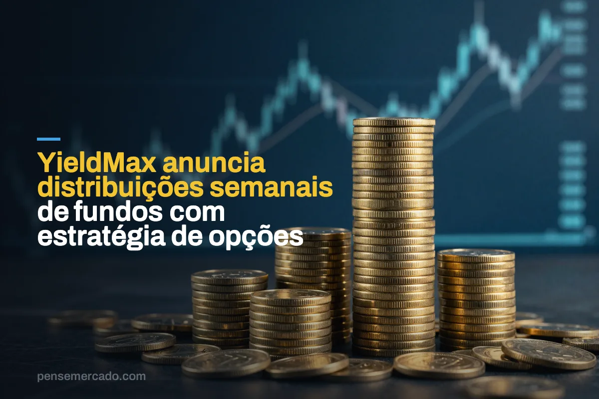 YieldMax anuncia distribuições semanais de fundos com estratégia de opções