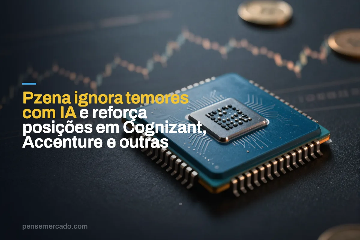 Pzena ignora temores com IA e reforça posições em Cognizant, Accenture e outras