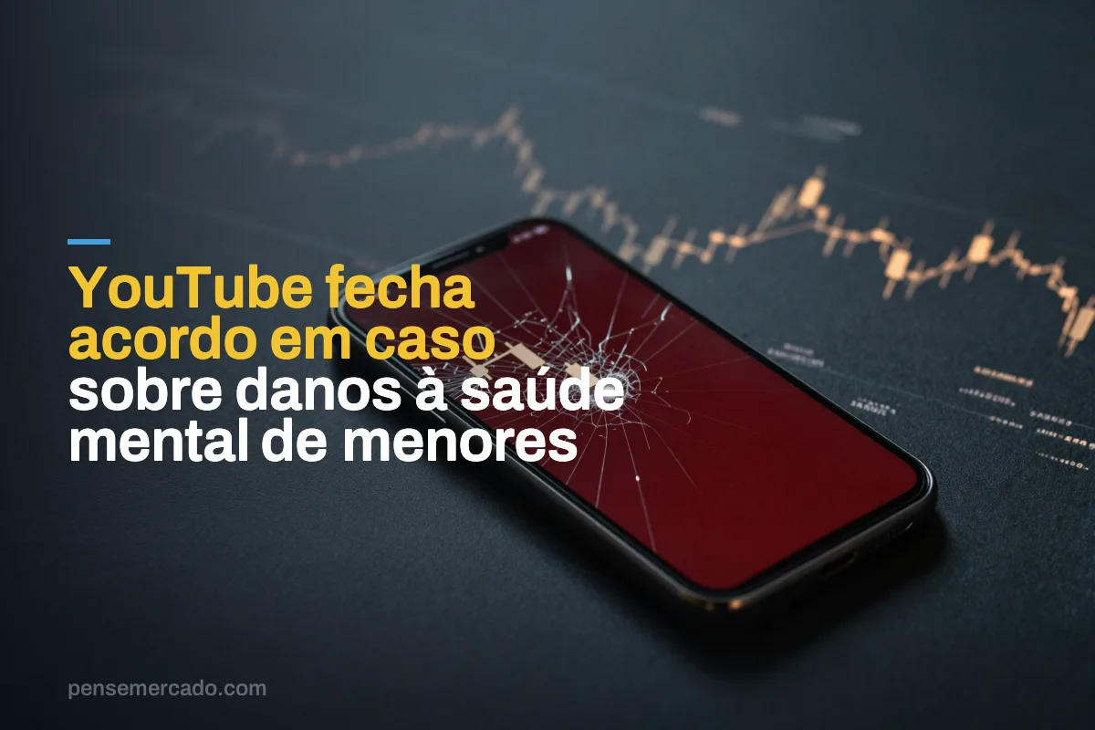 YouTube fecha acordo em caso sobre danos à saúde mental de menores