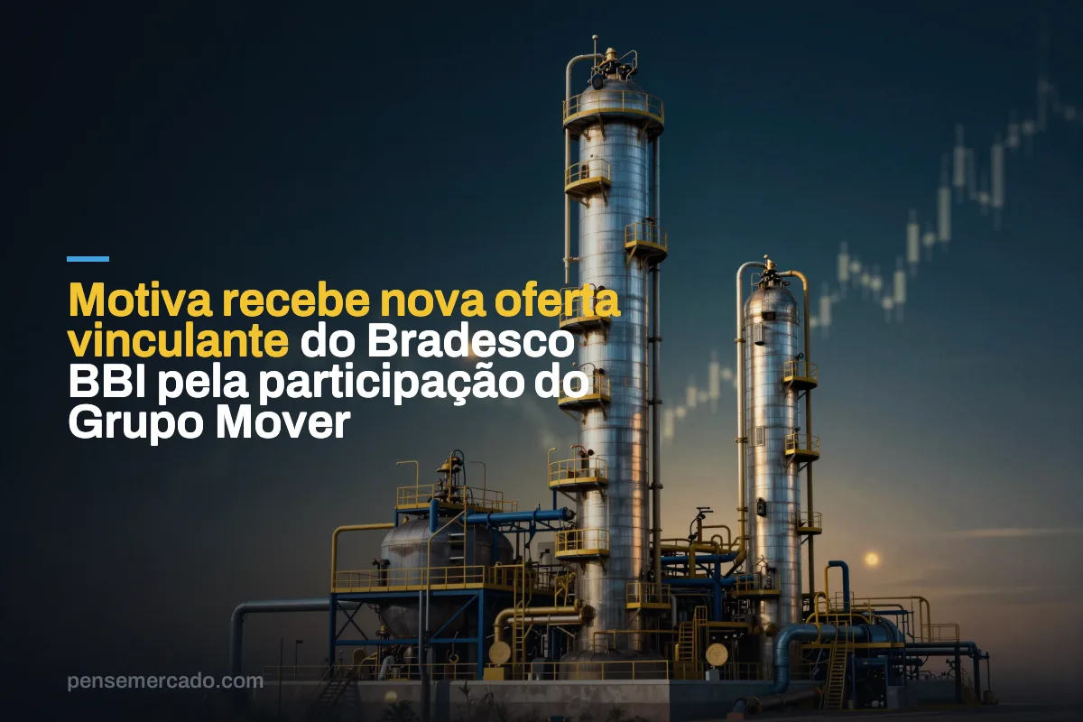 Motiva recebe nova oferta vinculante do Bradesco BBI pela participação do Grupo Mover
