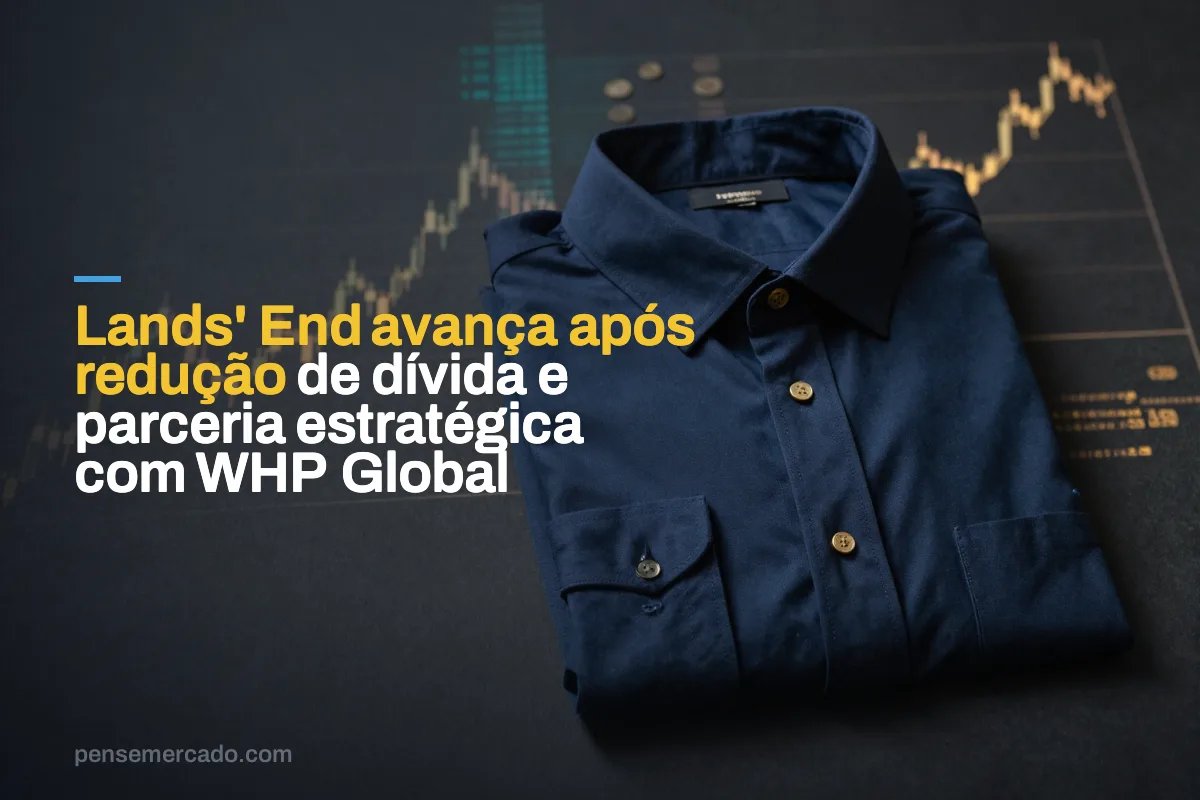 Lands' End avança após redução de dívida e parceria estratégica com WHP Global