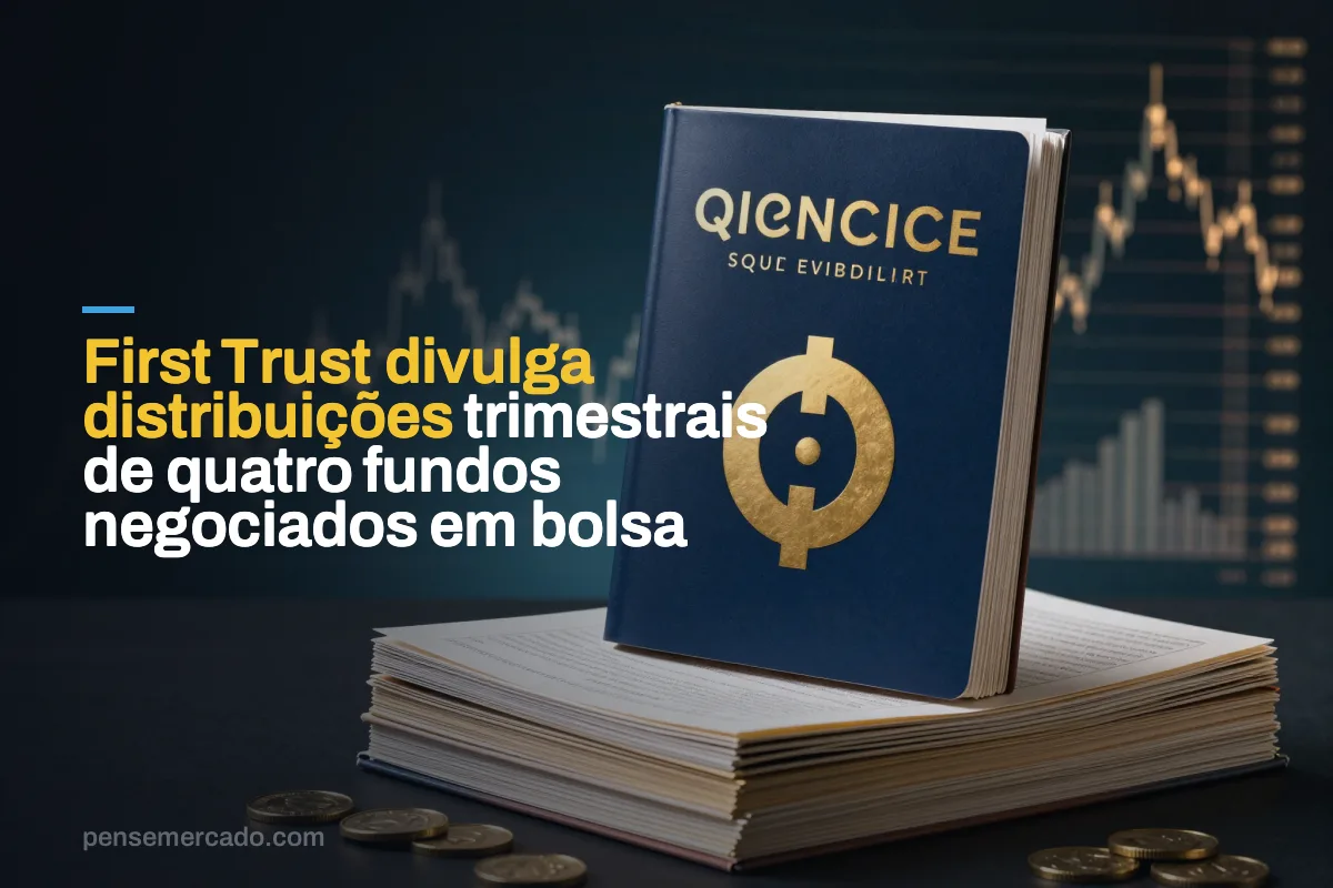 First Trust divulga distribuições trimestrais de quatro fundos negociados em bolsa