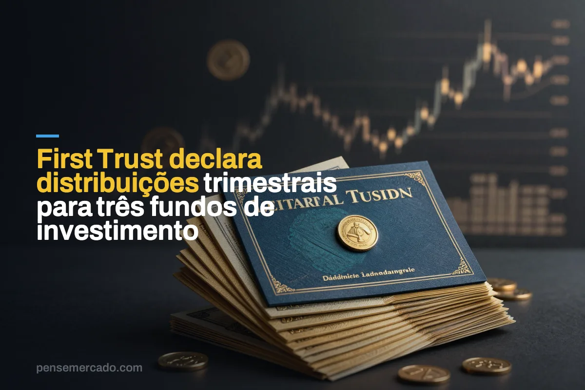 First Trust declara distribuições trimestrais para três fundos de investimento