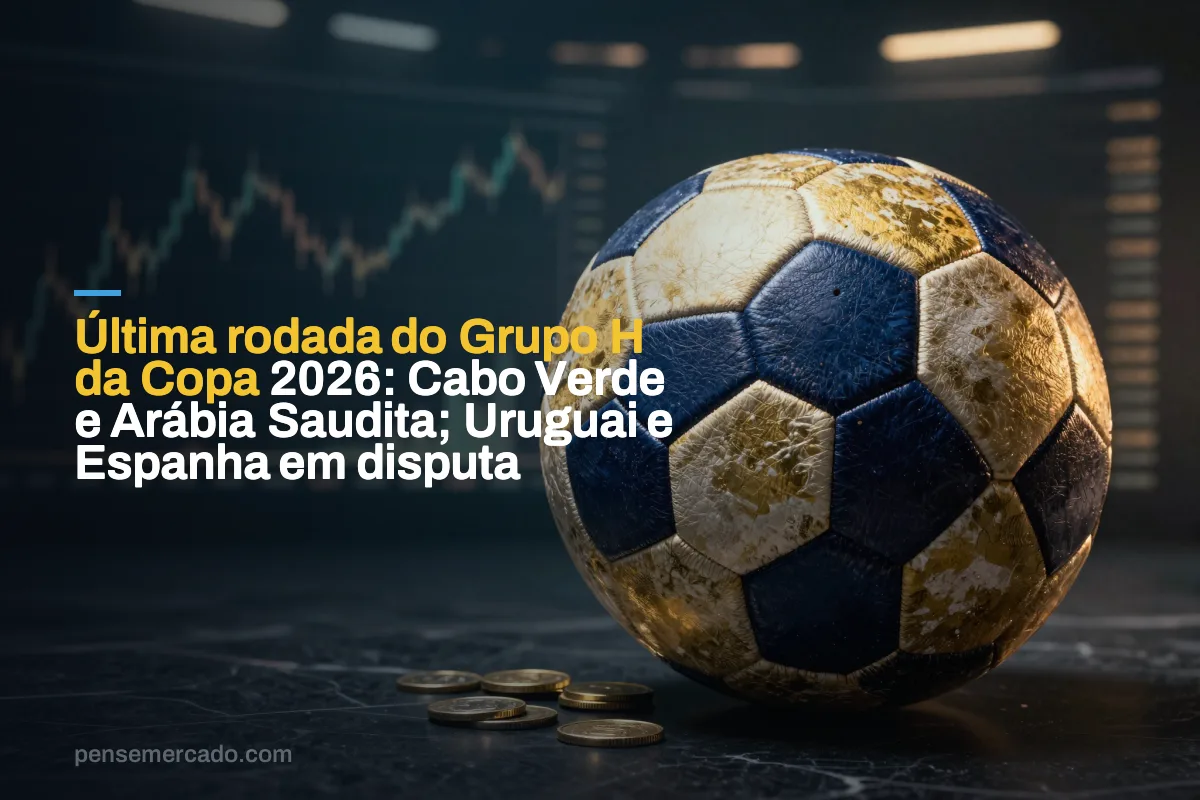 Última rodada do Grupo H da Copa 2026: Cabo Verde e Arábia Saudita; Uruguai e Espanha em disputa