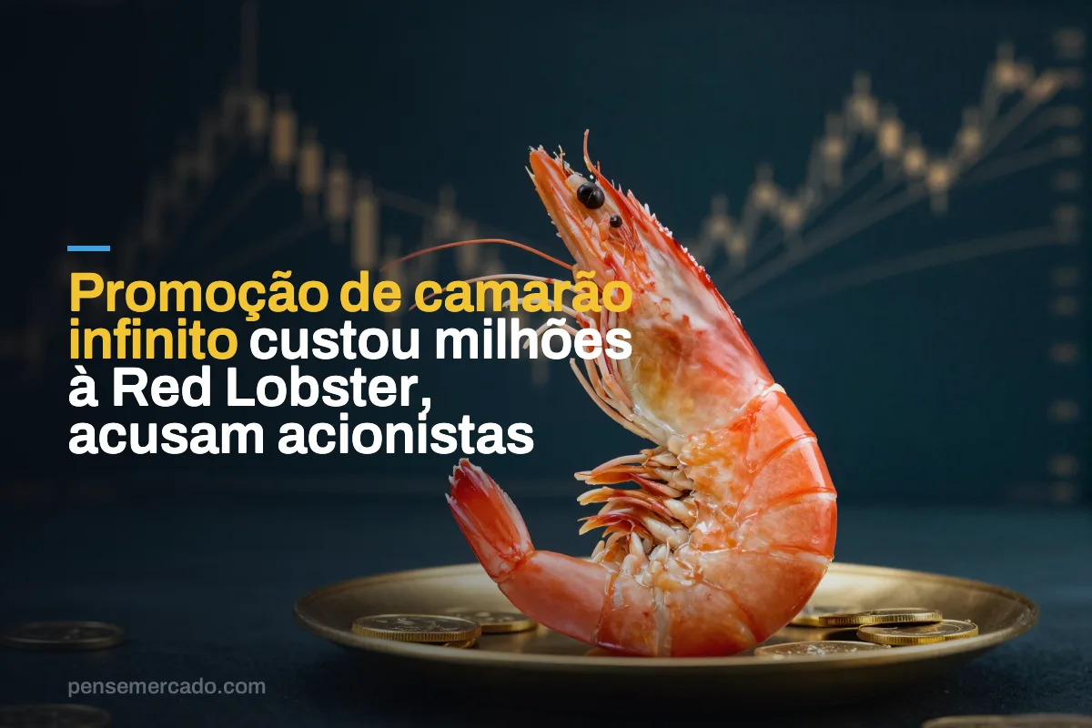 Promoção de camarão infinito custou milhões à Red Lobster, acusam acionistas