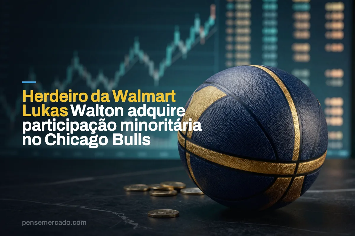 Herdeiro da Walmart Lukas Walton adquire participação minoritária no Chicago Bulls