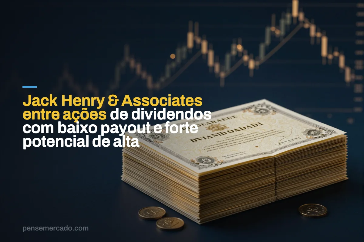 Jack Henry & Associates entre ações de dividendos com baixo payout e forte potencial de alta