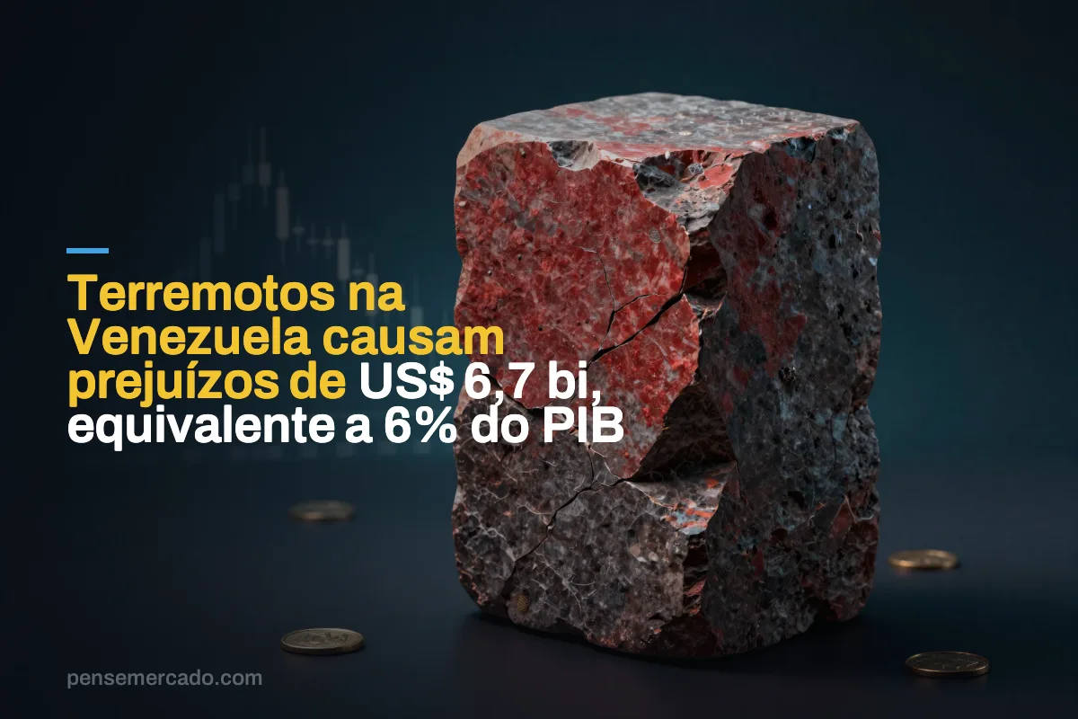 Terremotos na Venezuela causam prejuízos de US$ 6,7 bi, equivalente a 6% do PIB
