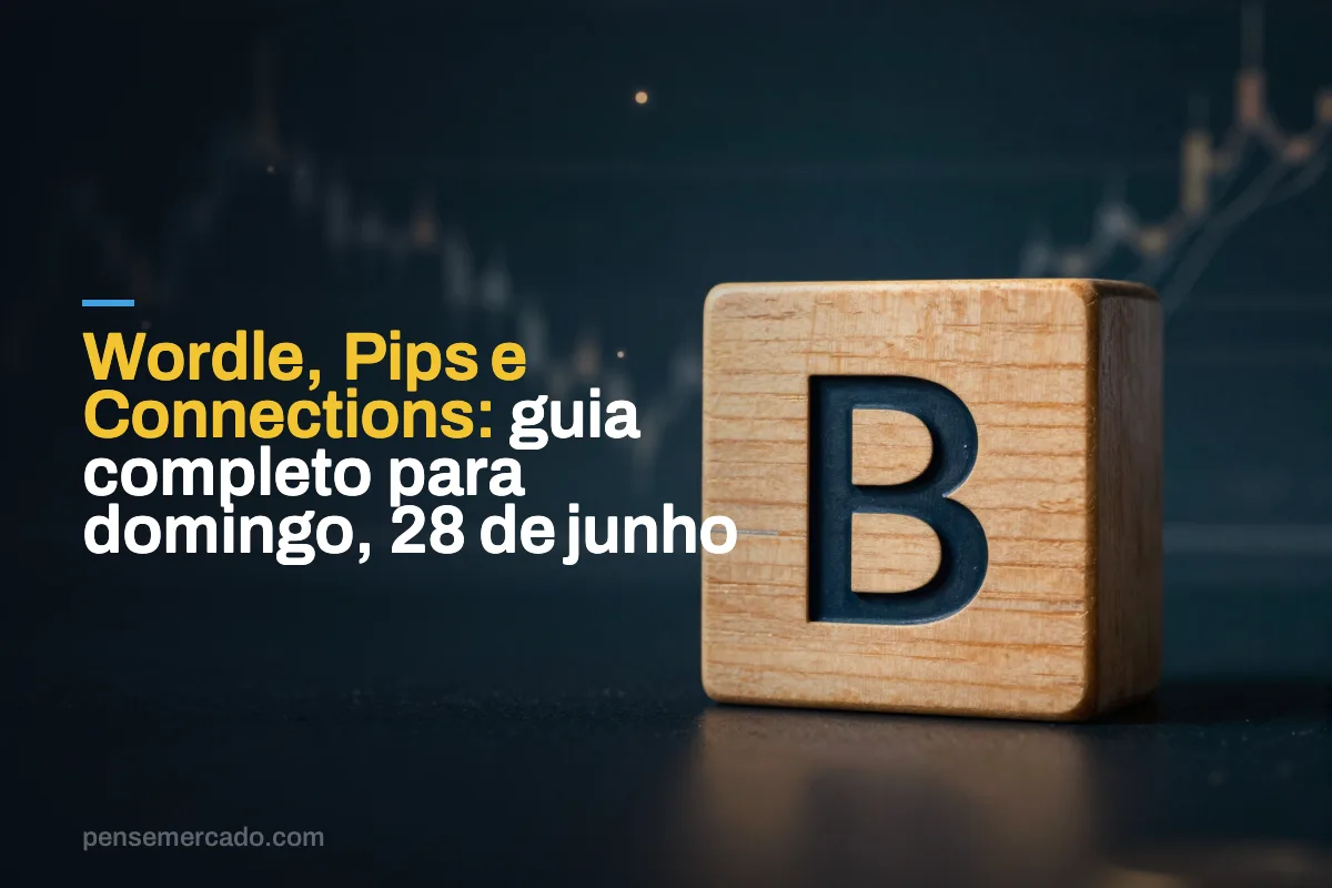 Wordle, Pips e Connections: guia completo para domingo, 28 de junho