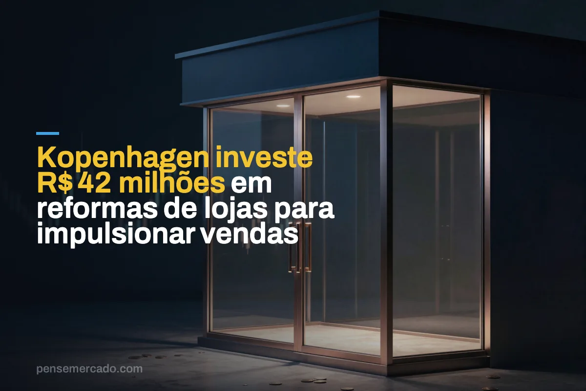 Kopenhagen investe R$ 42 milhões em reformas de lojas para impulsionar vendas