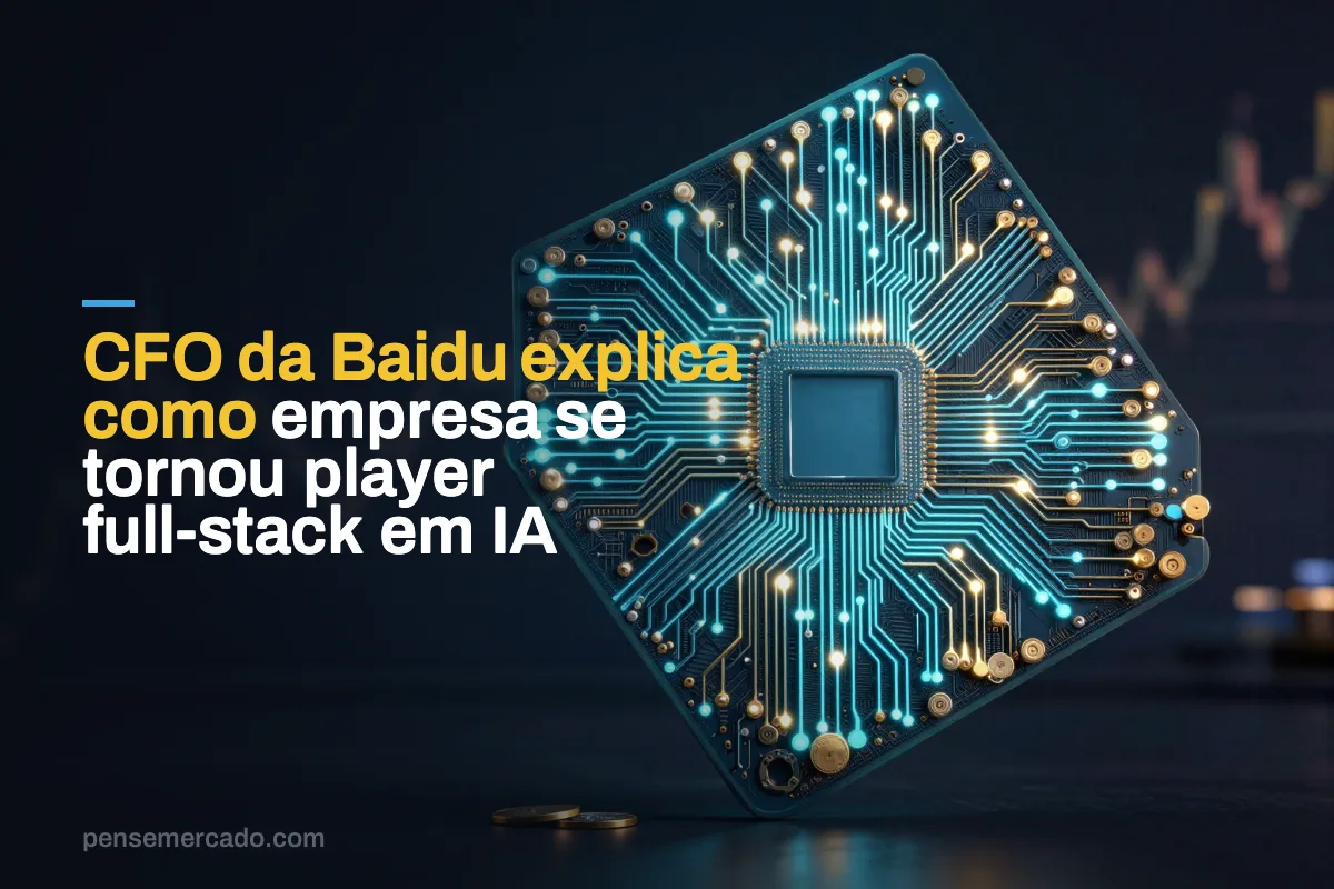 CFO da Baidu explica como empresa se tornou player full-stack em IA