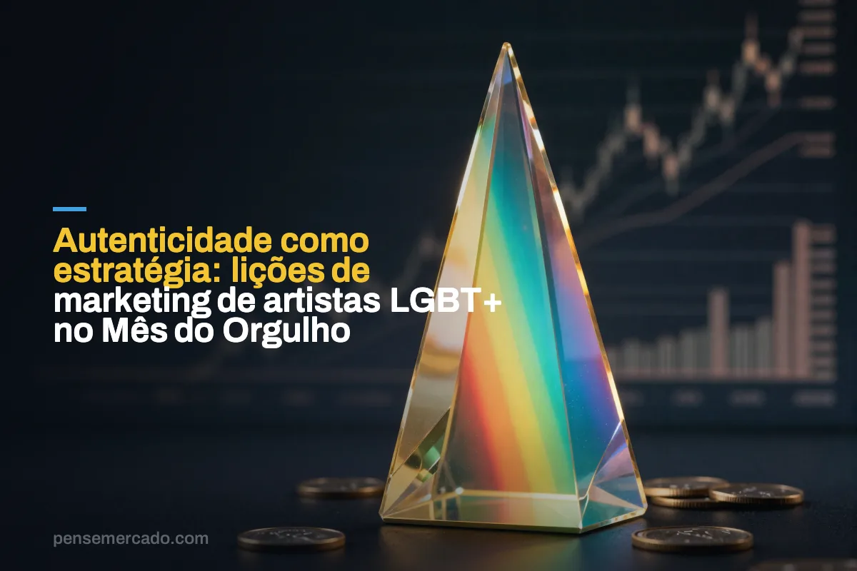 Autenticidade como estratégia: lições de marketing de artistas LGBT+ no Mês do Orgulho