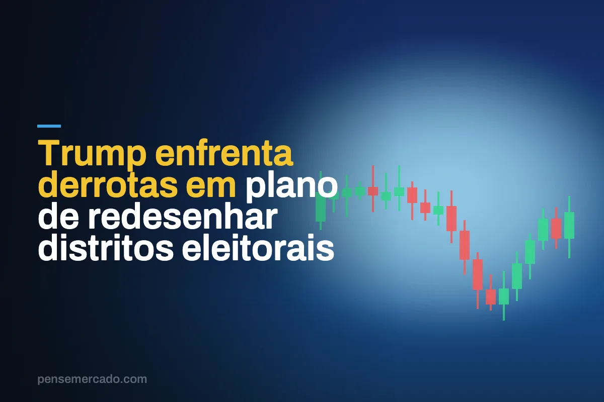 Trump enfrenta derrotas em plano de redesenhar distritos eleitorais