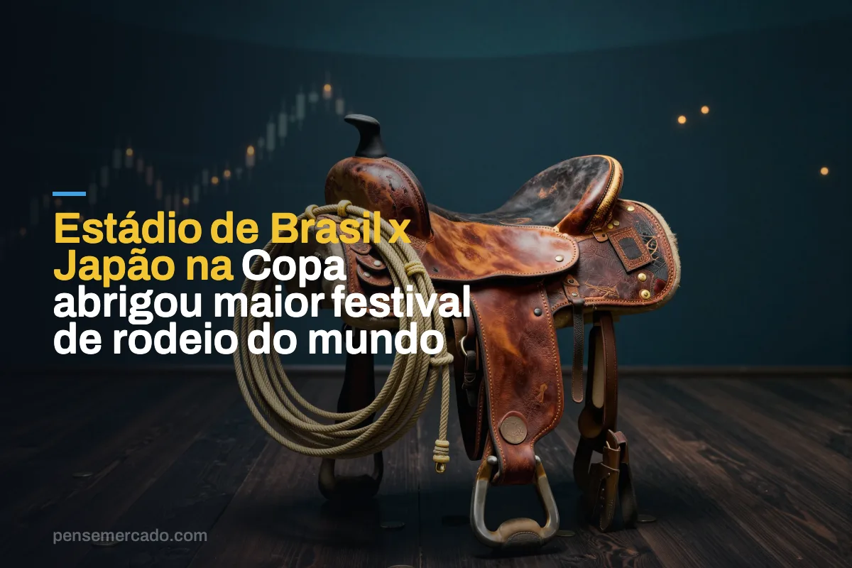 Estádio de Brasil x Japão na Copa abrigou maior festival de rodeio do mundo