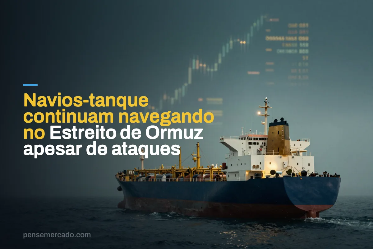 Navios-tanque continuam navegando no Estreito de Ormuz apesar de ataques