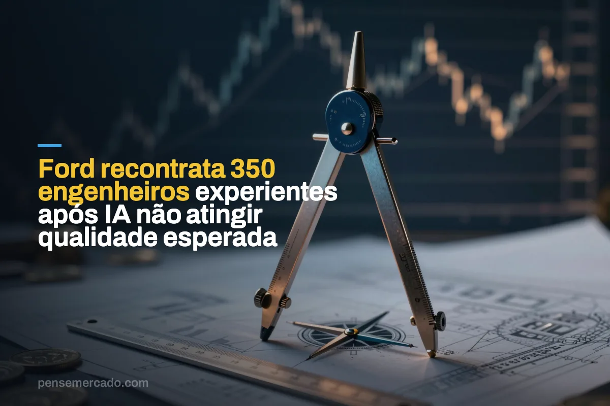 Ford recontrata 350 engenheiros experientes após IA não atingir qualidade esperada