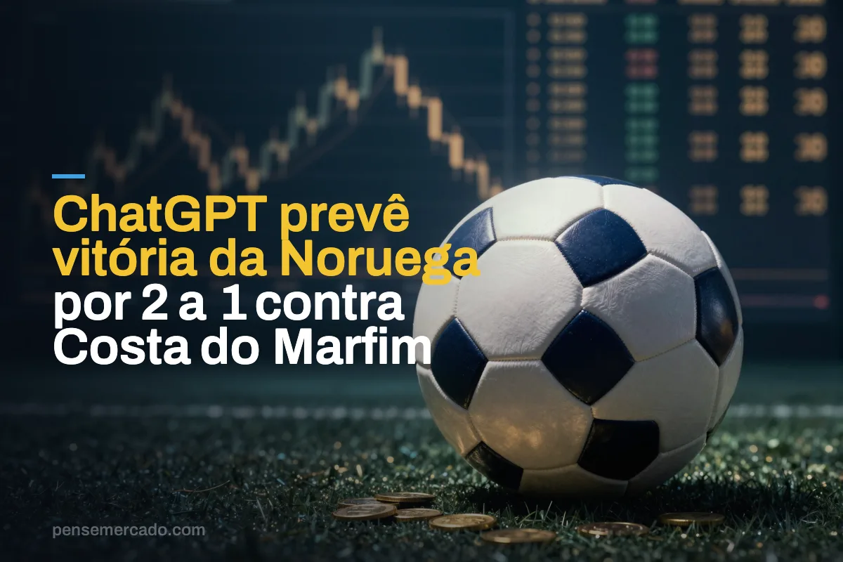 ChatGPT prevê vitória da Noruega por 2 a 1 contra Costa do Marfim