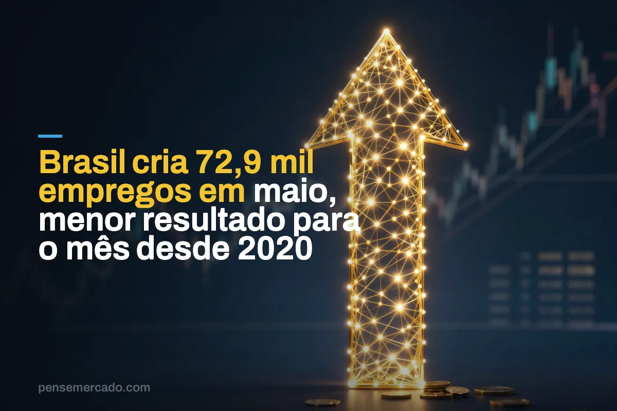 Brasil cria 72,9 mil empregos em maio, menor resultado para o mês desde 2020