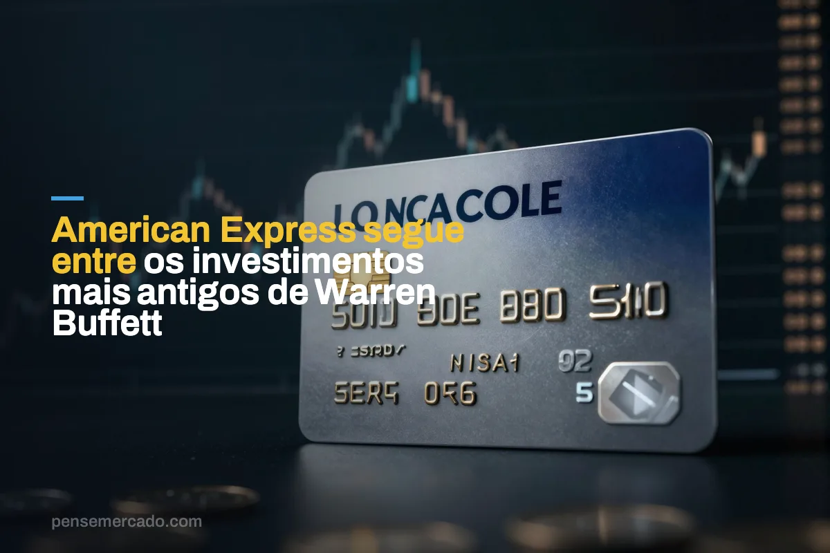 American Express segue entre os investimentos mais antigos de Warren Buffett