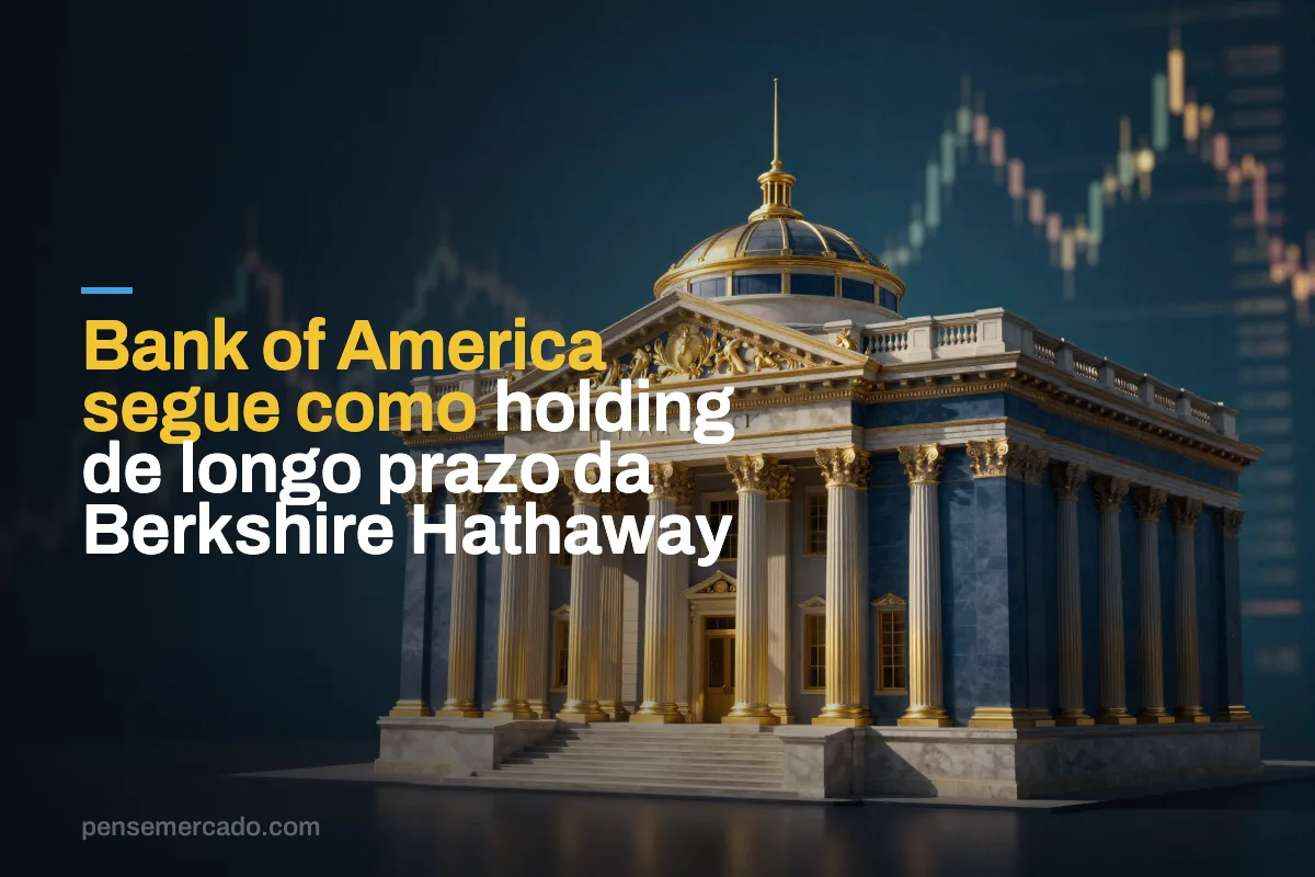 Bank of America segue como holding de longo prazo da Berkshire Hathaway
