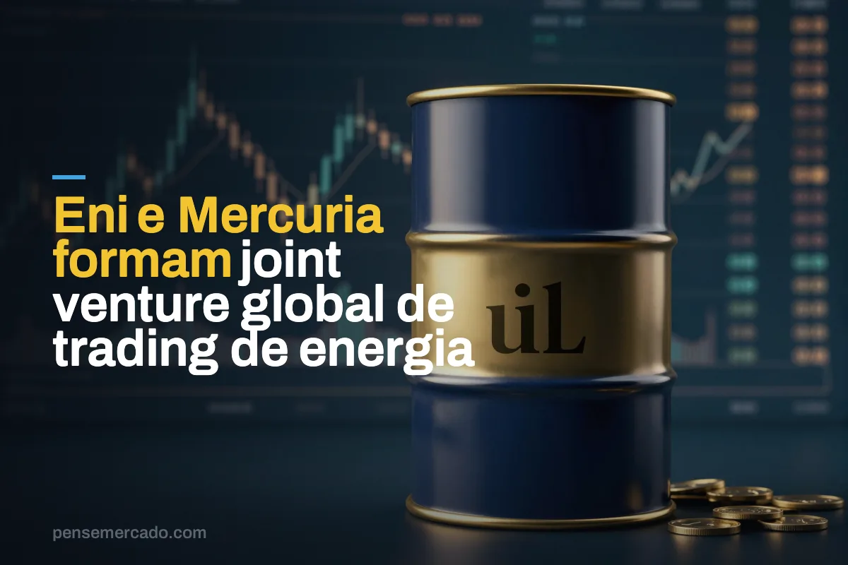 Eni e Mercuria formam joint venture global de trading de energia