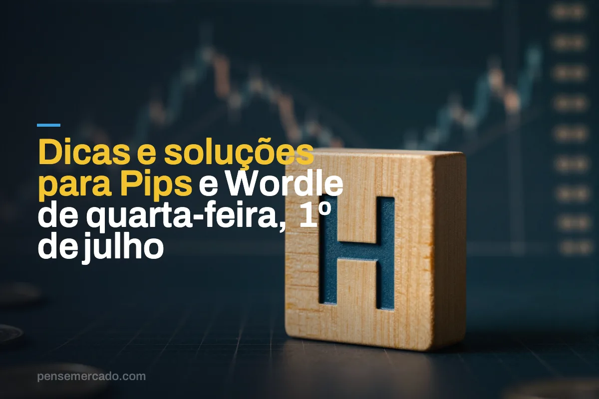 Dicas e soluções para Pips e Wordle de quarta-feira, 1º de julho