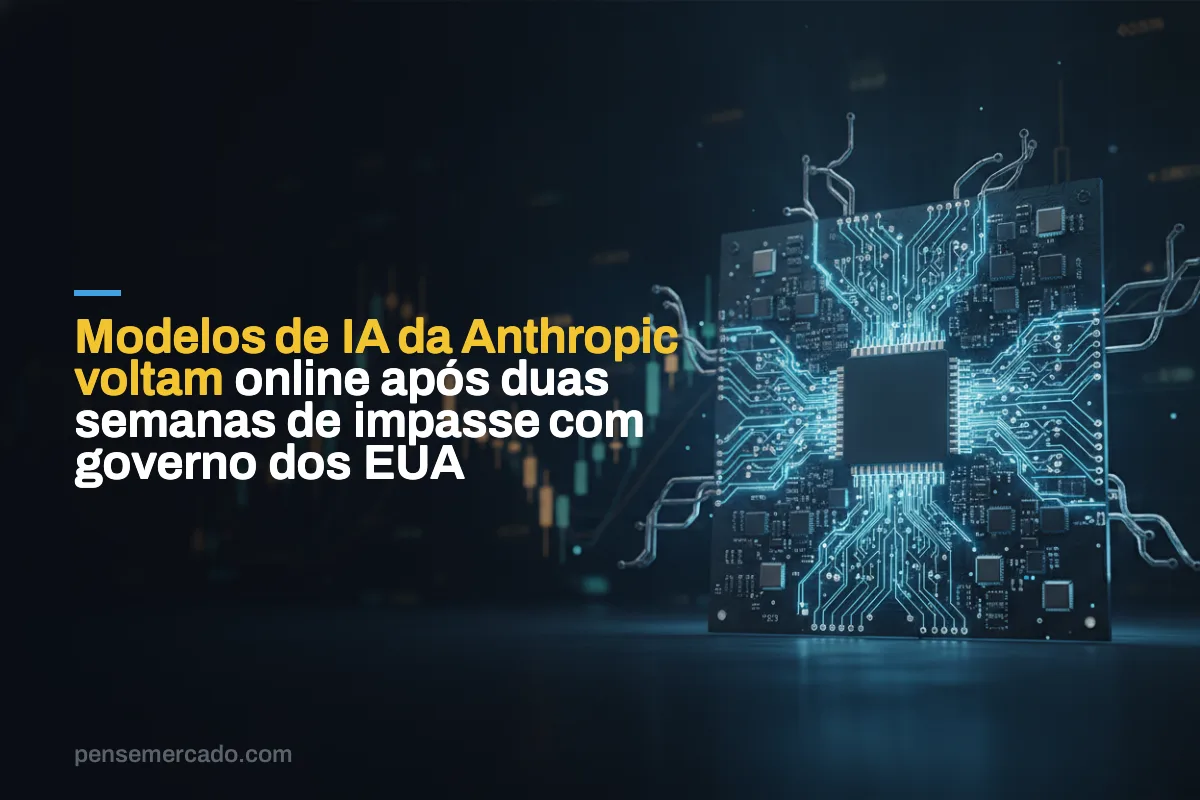 Modelos de IA da Anthropic voltam online após duas semanas de impasse com governo dos EUA