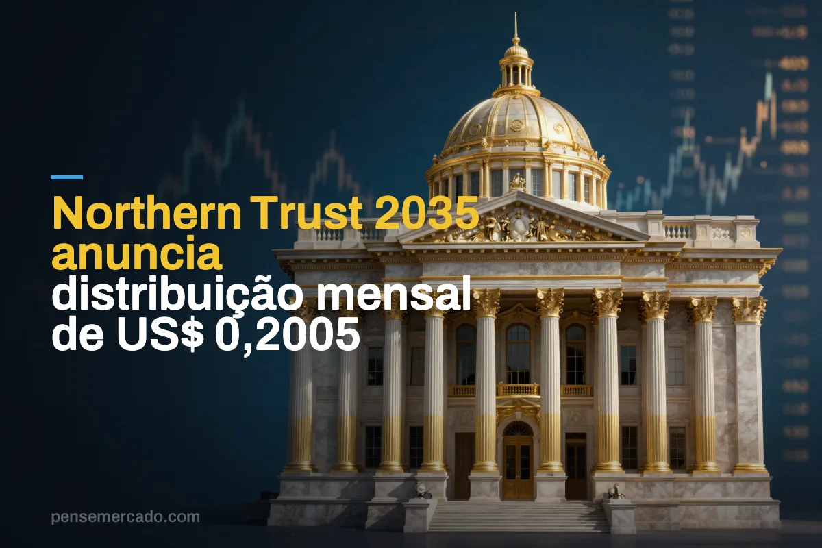 Northern Trust 2035 anuncia distribuição mensal de US$ 0,2005