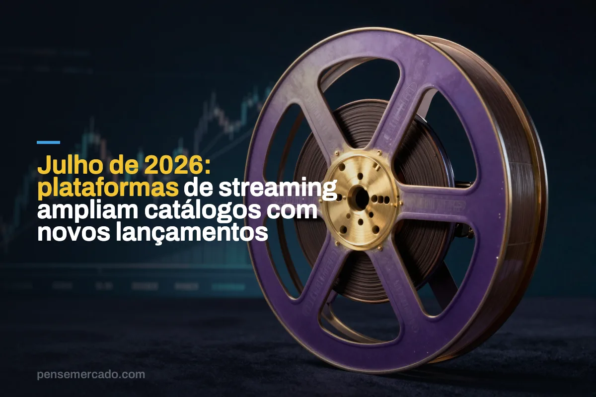 Julho de 2026: plataformas de streaming ampliam catálogos com novos lançamentos