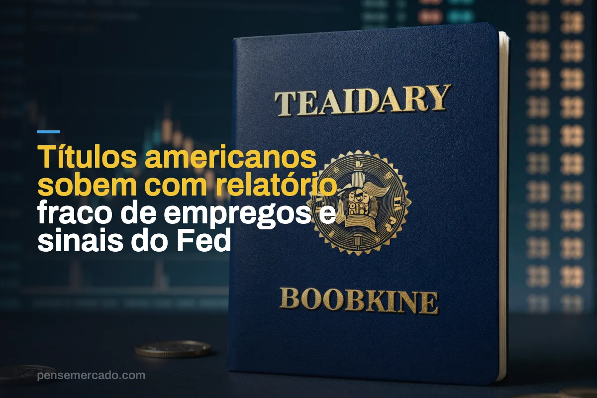 Títulos americanos sobem com relatório fraco de empregos e sinais do Fed