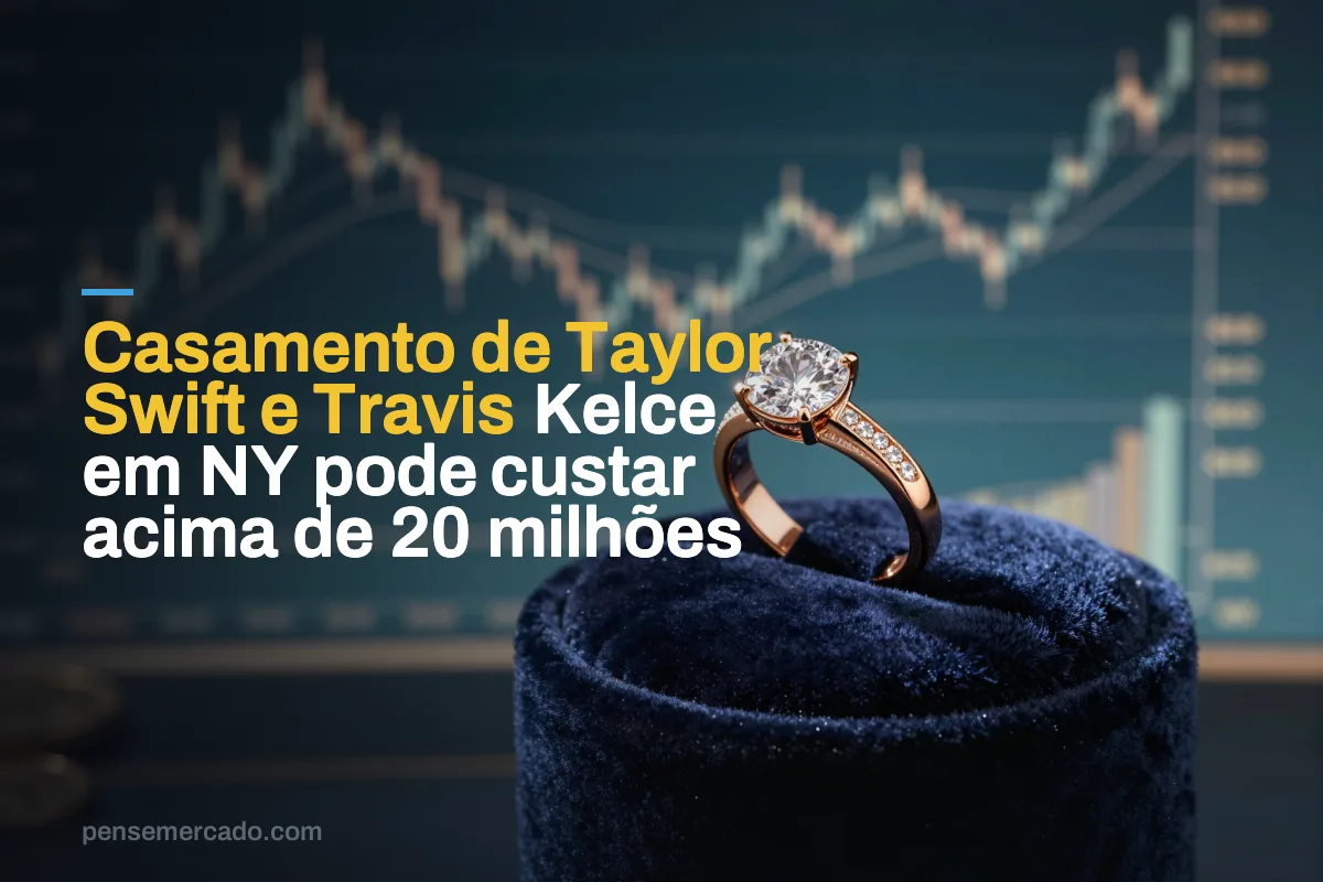 Casamento de Taylor Swift e Travis Kelce em NY pode custar acima de 20 milhões