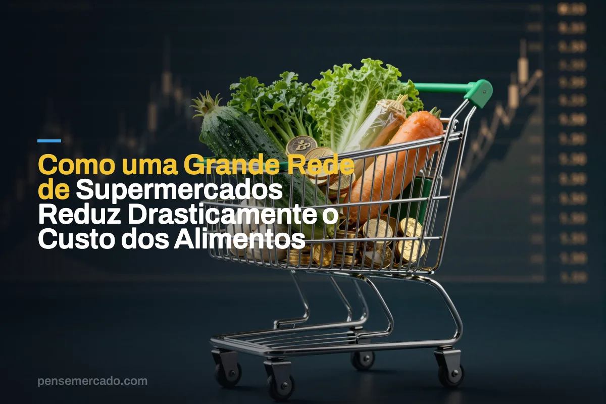 Como uma Grande Rede de Supermercados Reduz Drasticamente o Custo dos Alimentos
