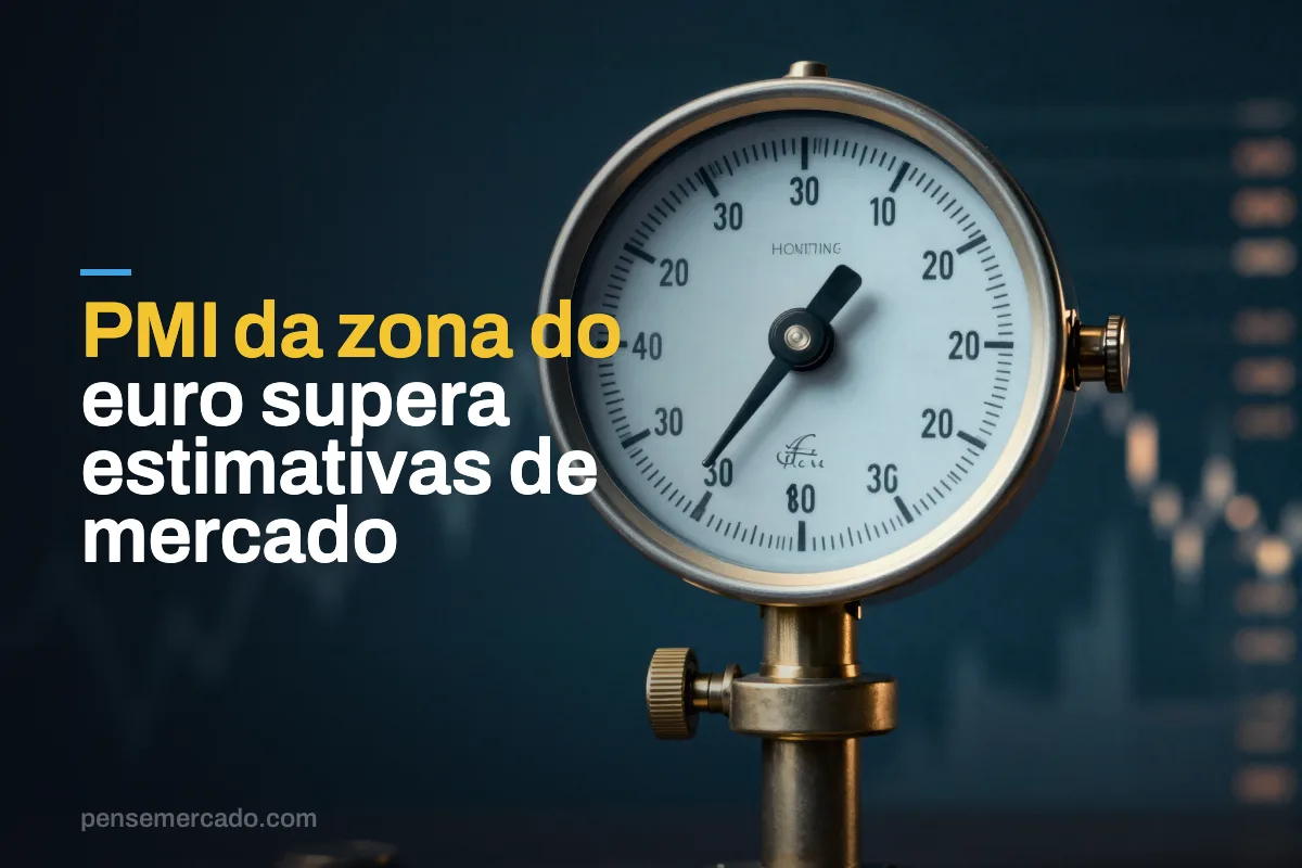 PMI da zona do euro supera estimativas de mercado