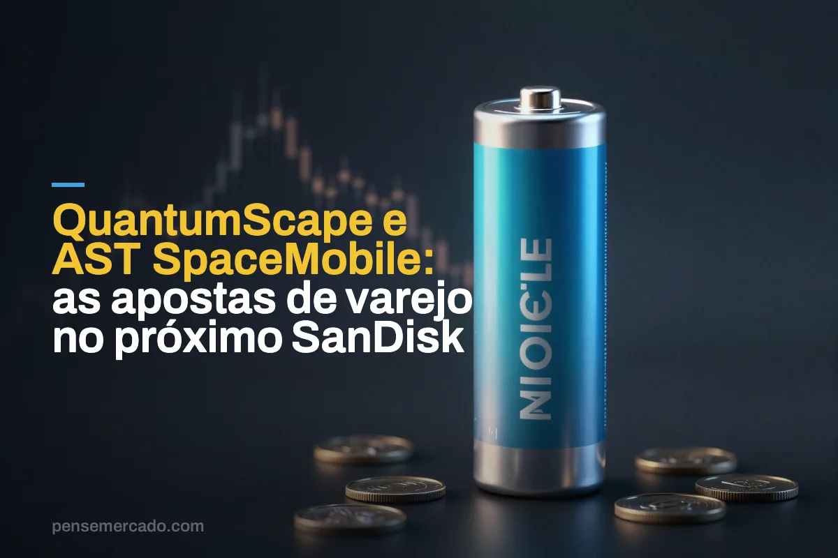 QuantumScape e AST SpaceMobile: as apostas de varejo no próximo SanDisk
