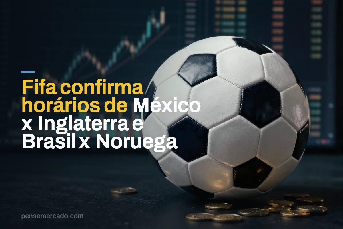 Fifa confirma horários de México x Inglaterra e Brasil x Noruega