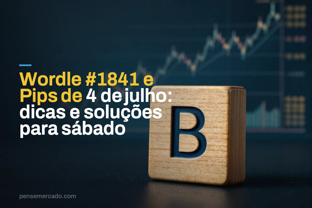 Wordle #1841 e Pips de 4 de julho: dicas e soluções para sábado