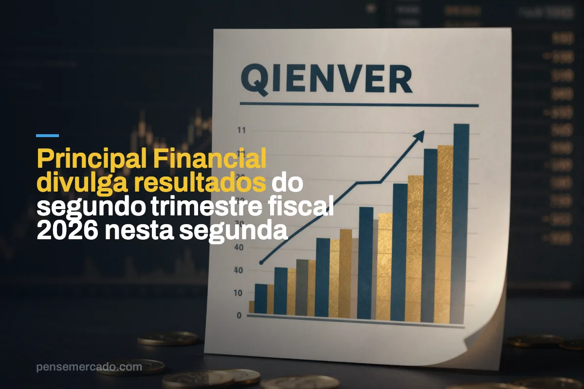 Principal Financial divulga resultados do segundo trimestre fiscal 2026 nesta segunda