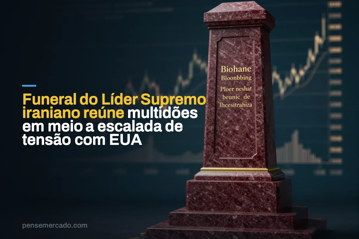Funeral do Líder Supremo iraniano reúne multidões em meio a escalada de tensão com EUA