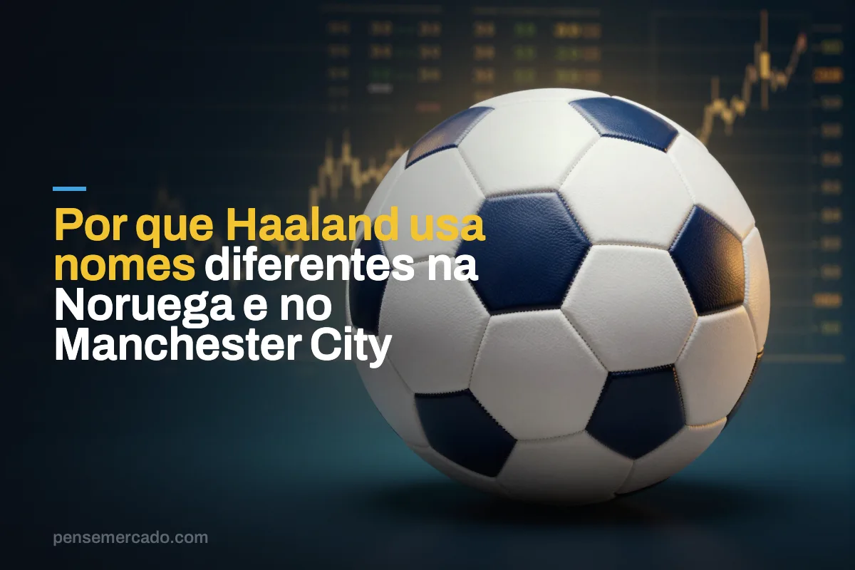 Por que Haaland usa nomes diferentes na Noruega e no Manchester City