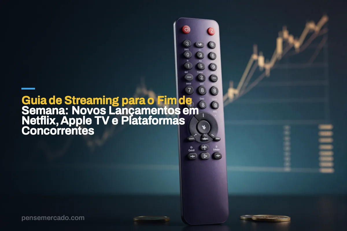 Guia de Streaming para o Fim de Semana: Novos Lançamentos em Netflix, Apple TV e Plataformas Concorrentes