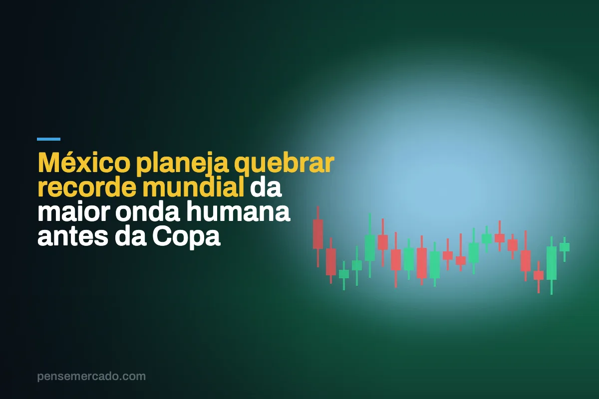 México planeja quebrar recorde mundial da maior onda humana antes da Copa