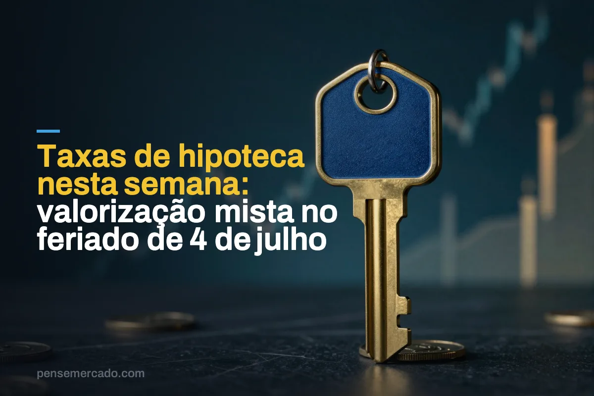 Taxas de hipoteca nesta semana: valorização mista no feriado de 4 de julho